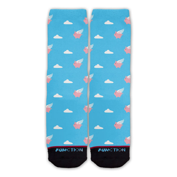 Function - Flying Pigs Fashion Socks