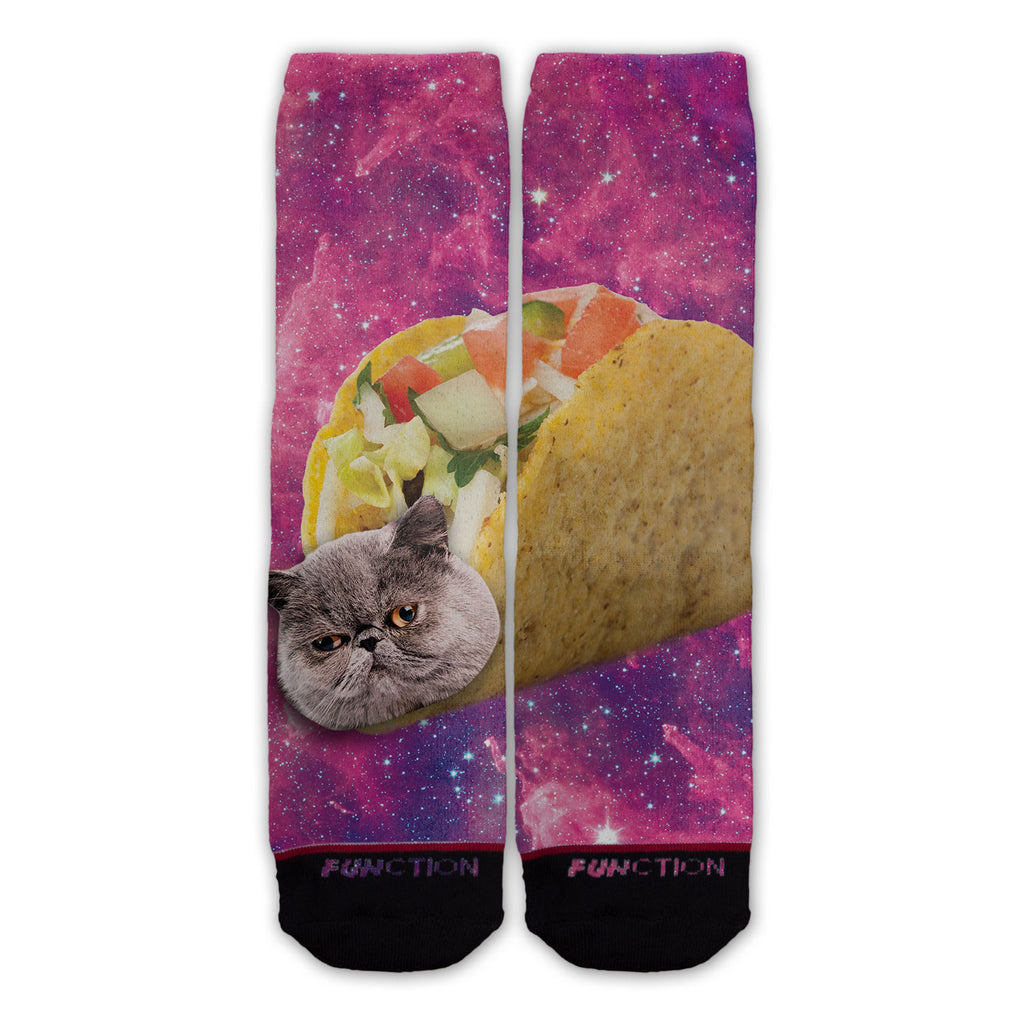 Function - Galaxy Taco Cat Fashion Socks