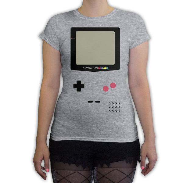 Function -  Game Console Halloween Costume Women's Fashion T-Shirt Heather Grey