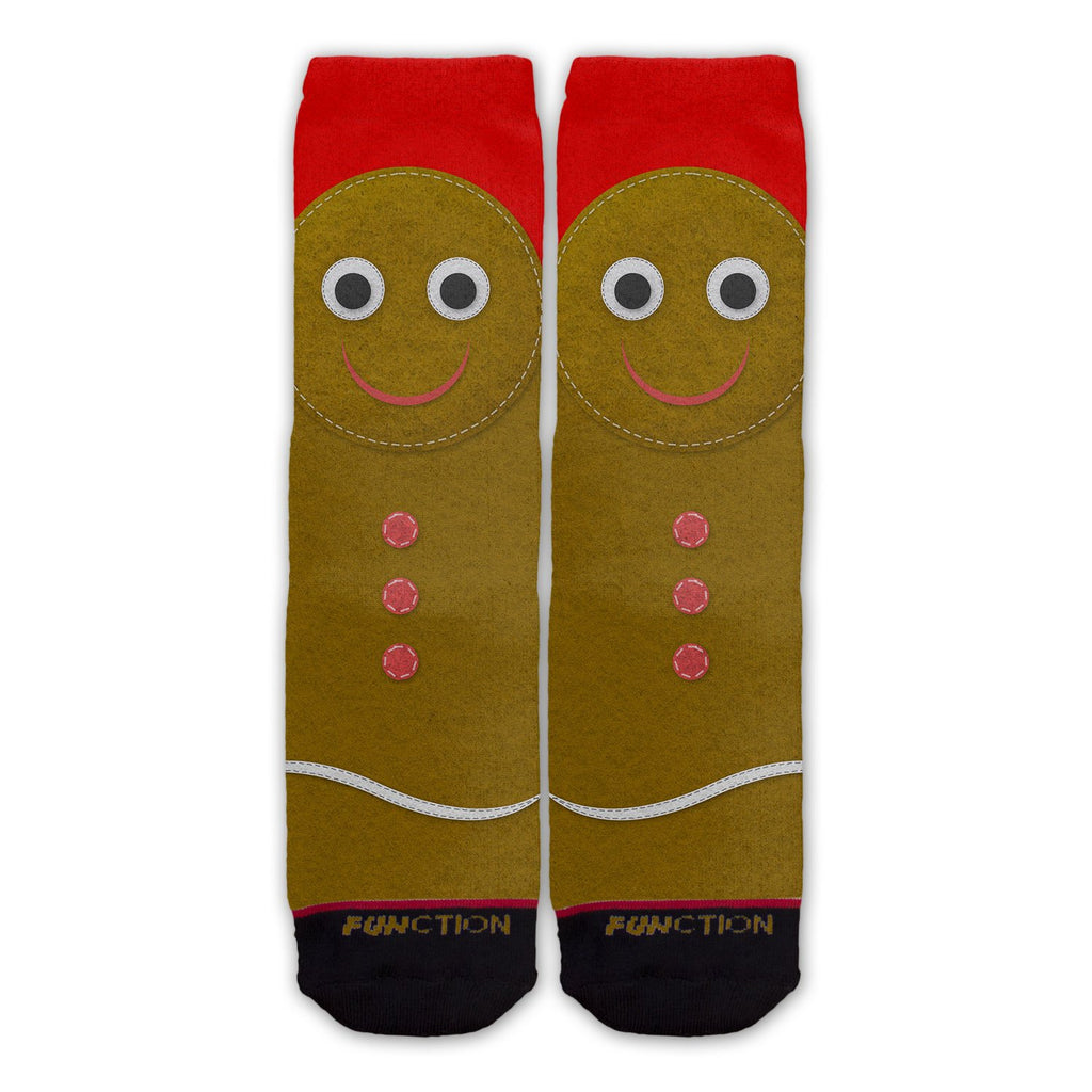 Function - Ugly Christmas Gingerbread Man Fashion Sock