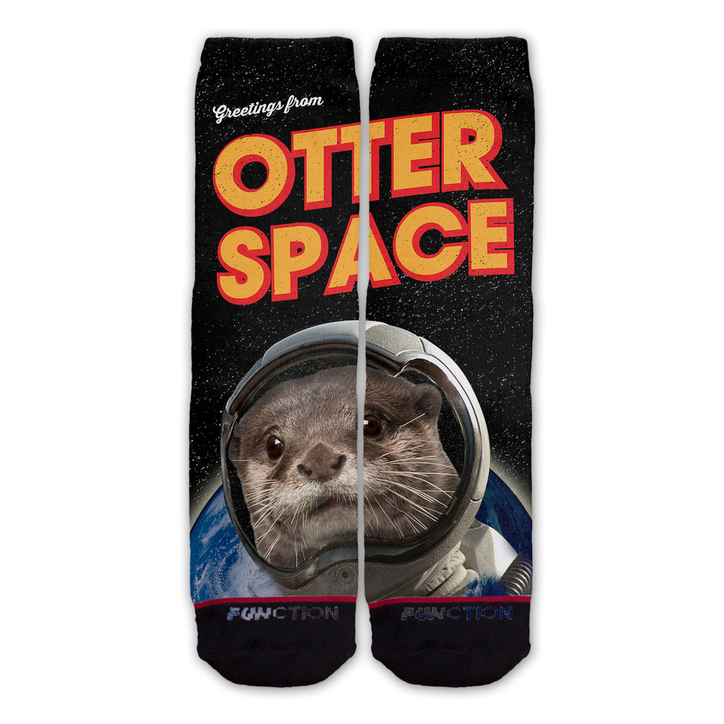 Function - Greetings From Otter Space Fashion Sock
