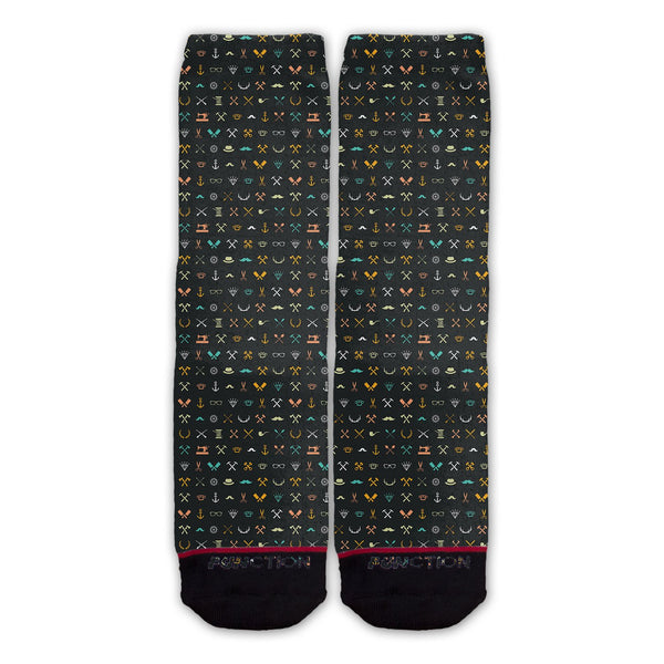 Function - Hipster Pattern Fashion Socks