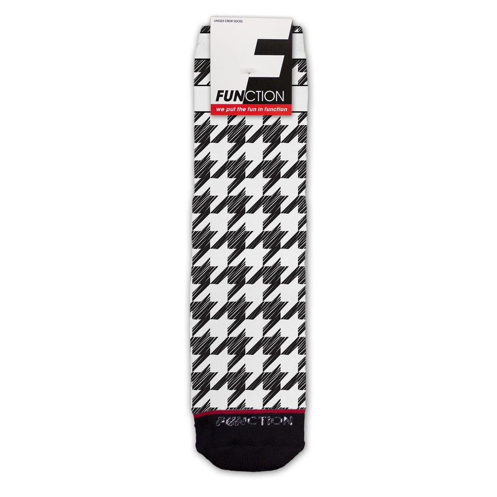 Function - St. Patrick's Houndstooth Pattern Fashion Socks
