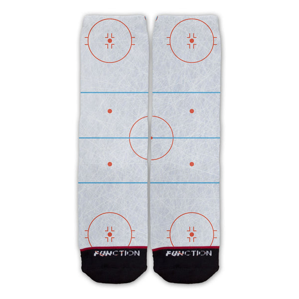 Function - Ice Hockey Rink Fashion Socks