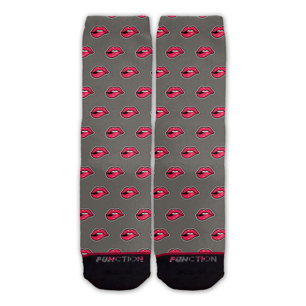 Function - Lips Pattern Fashion Sock