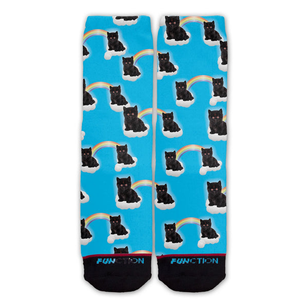 Function - Lucifer Satan Rainbow Cat Fashion Socks