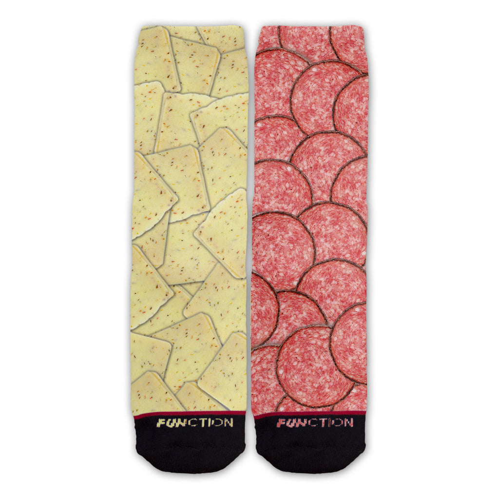 Function - Pepper Jack Cheese and Salami Fashion Socks