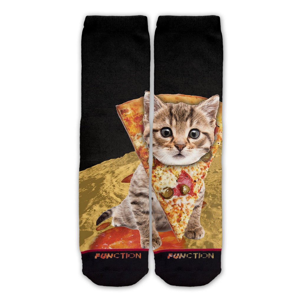 Function - Pizza Moon Cat Fashion Socks