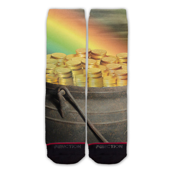 Function - St. Patricks Day Pot Of Gold Fashion Socks