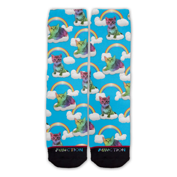 Function - Rainbow Cats Fashion Socks