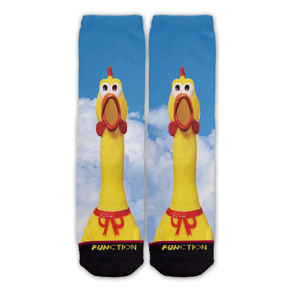 Function - Rubber Chicken Fashion Sock