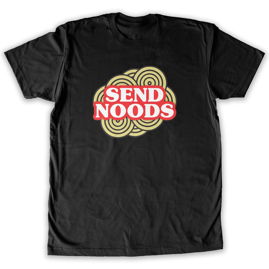 Function -  Send Noods Men's Fashion T-Shirt Black