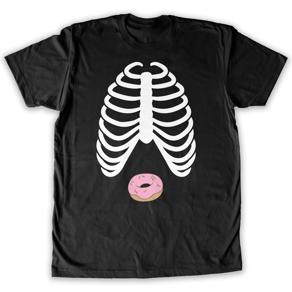 Function -  Skeleton Donut Costume Men's Fashion T-Shirt Black