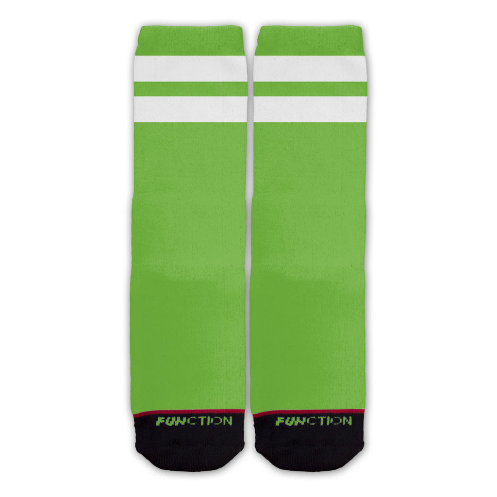 Function - St. Patrick's Day Green Stripe Fashion Sock