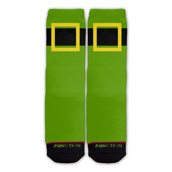 Function - St. Patrick's Day Leprechaun Buckle Fashion Sock