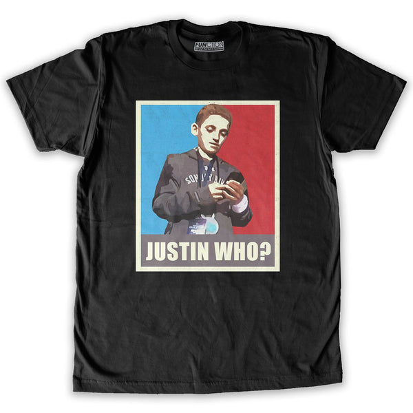 Function -  Halftime Show Funny Boy Texting Men's Fashion T-Shirt Black