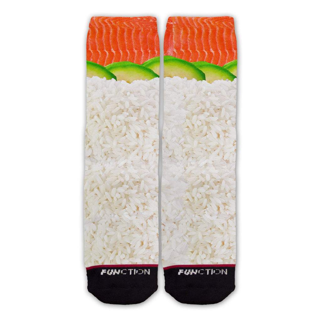 Function - Nigiri Salmon Avocado Sushi Fashion Sock