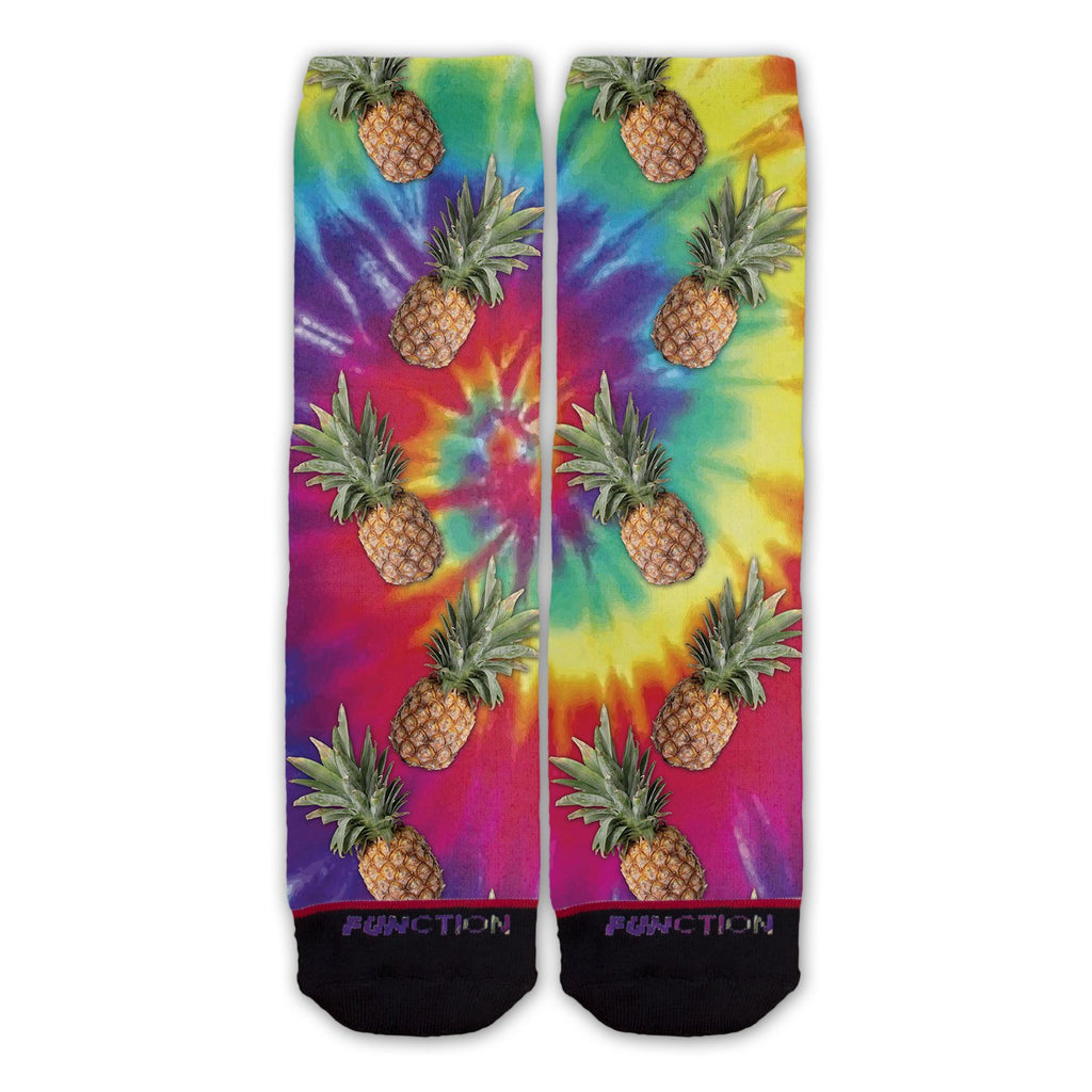 Function - Tie Dye Pineapple Fashion Socks