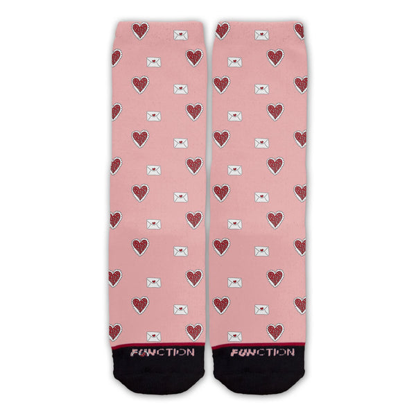 Function - Valentine's Day Heart and Envelope Fashion Socks