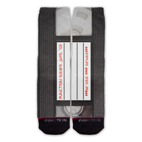 Function - Vintage VHS Tape Fashion Sock