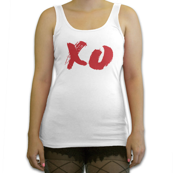 Function -  Vintage XO Women's Fashion Tank Top White