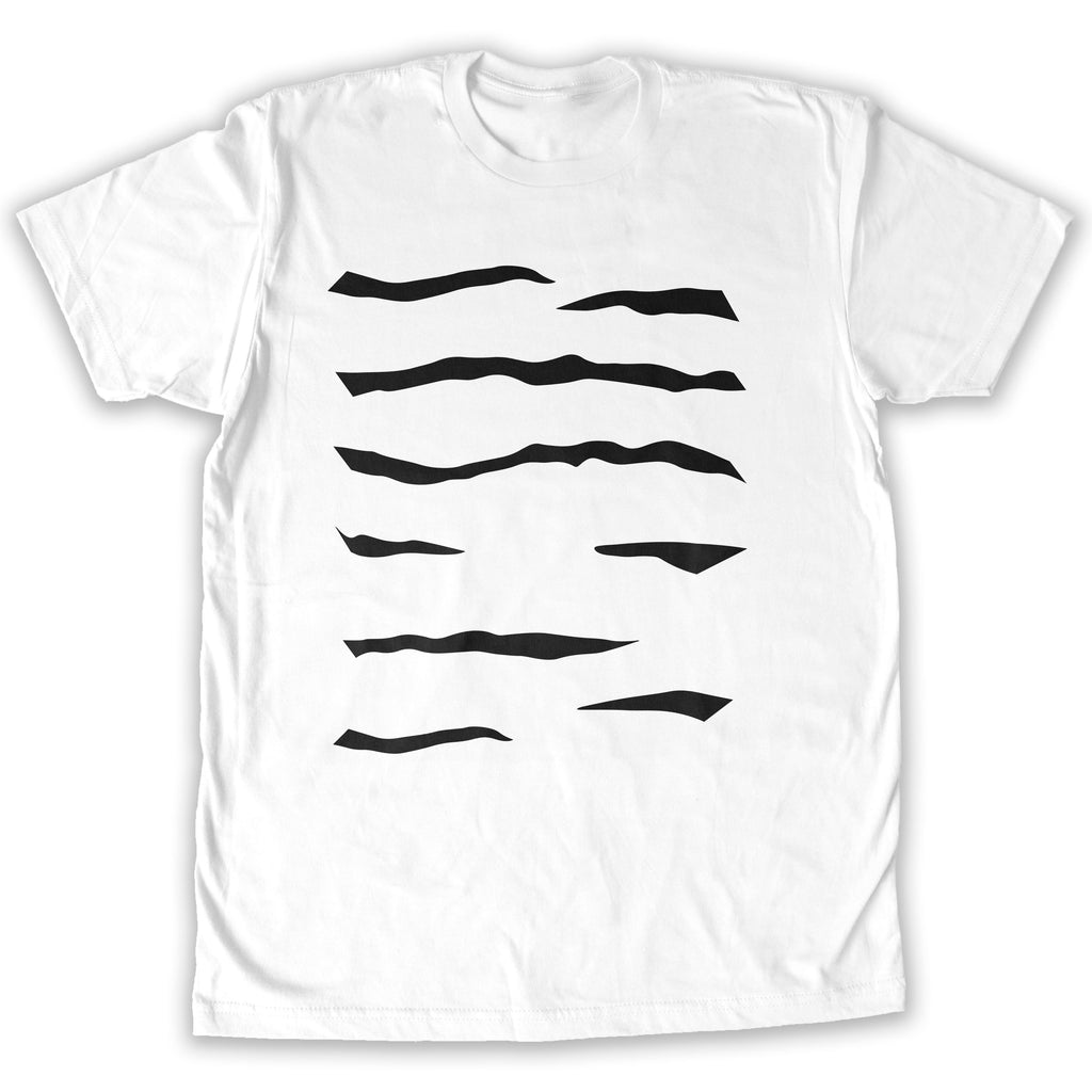 Function -  Zebra Stripe Costume Men's Fashion T-Shirt White