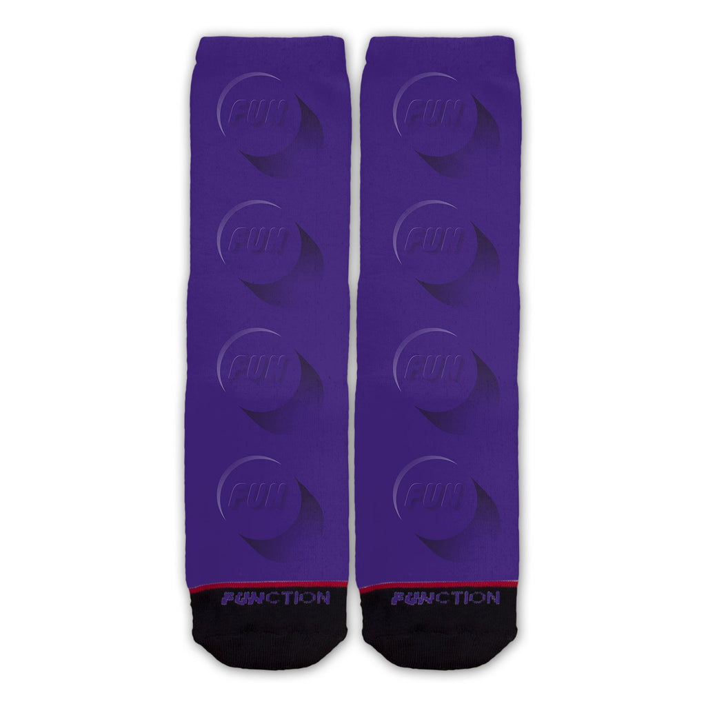 Function - Brick Toy Piece Purple Fashion Socks