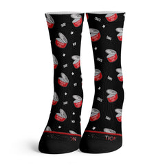 Function - Whoop Ass Open Can Pattern Fashion Socks