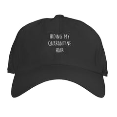 Function - Hiding My Quarantine Hair Funny Embroidered Adjustable Dad Hat