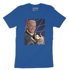 Function - Joe Biden Holding Cats Funny Novelty Gag Joke Shirt Men's T-Shirt