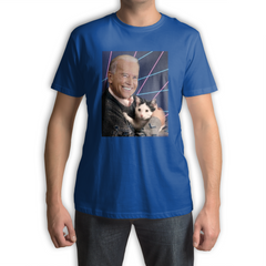 Function - Joe Biden Holding Cats Funny Novelty Gag Joke Shirt Men's T-Shirt