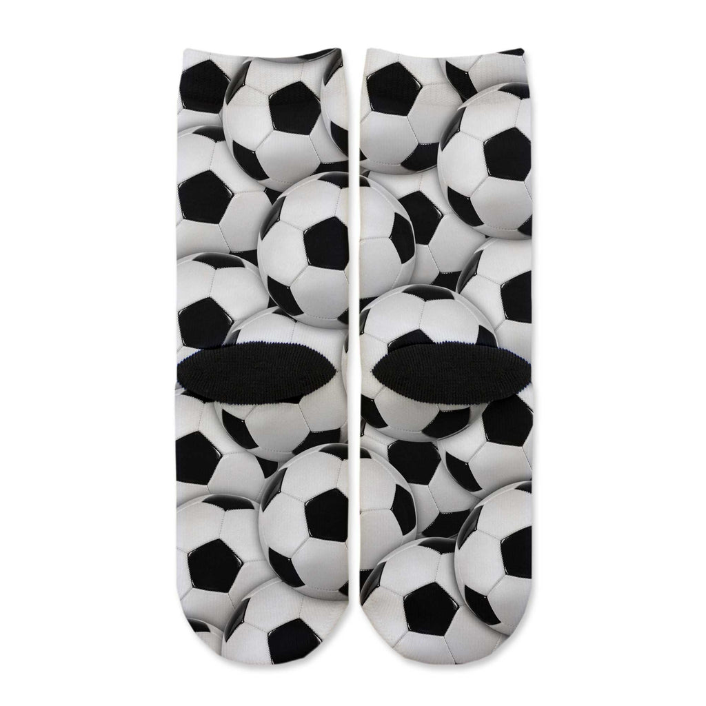 Function - Kids Soccer Ball Tall Crew Pattern Socks