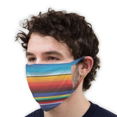 Function - Mexican Blanket Pattern Breathable Reusable Washable Face Cover Mask