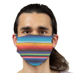 Function - Mexican Blanket Pattern Breathable Reusable Washable Face Cover Mask