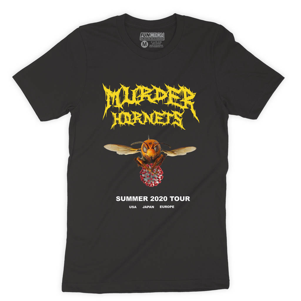 Function - Murder Hornets Bees 2020 Invasion Death Metal Concert Men's T-Shirt