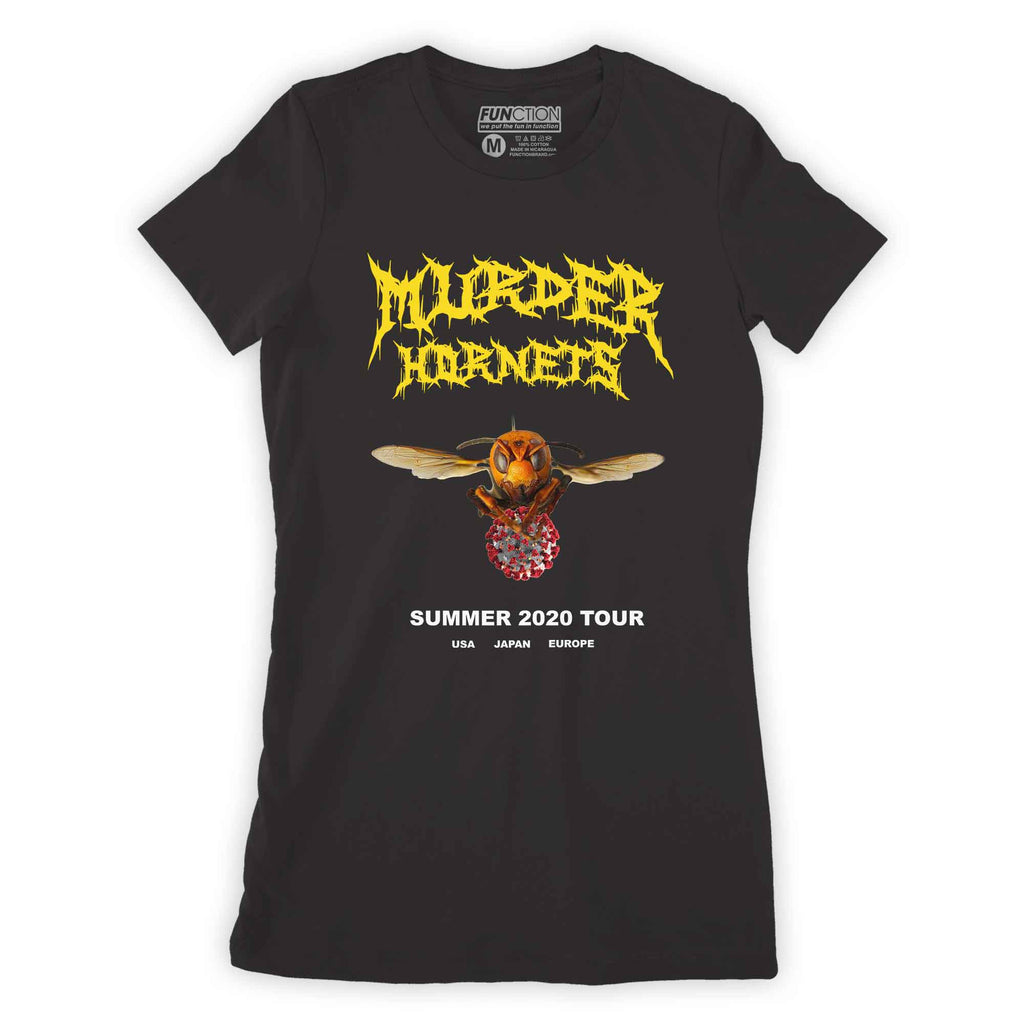 Function - Murder Hornets Bees 2020 Invasion Death Metal Concert Women's T-Shirt