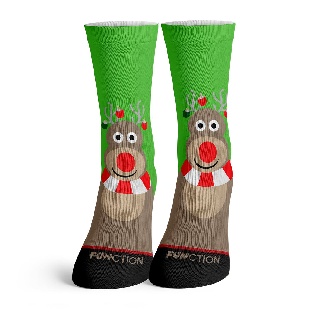 Function - Reindeer Faces Fashion Socks