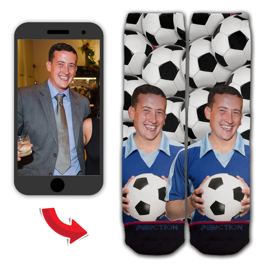 Custom Soccer Player Fashion Sock