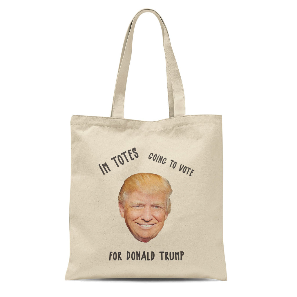Function - Donald Trump I'm Totes Going To Vote For Trump 12 oz Heavy Canvas Cotton Tote Bag