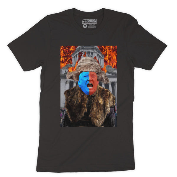 Function - Donald Trump Gladiator Protest Capital Fire Riot Fashion T-Shirt