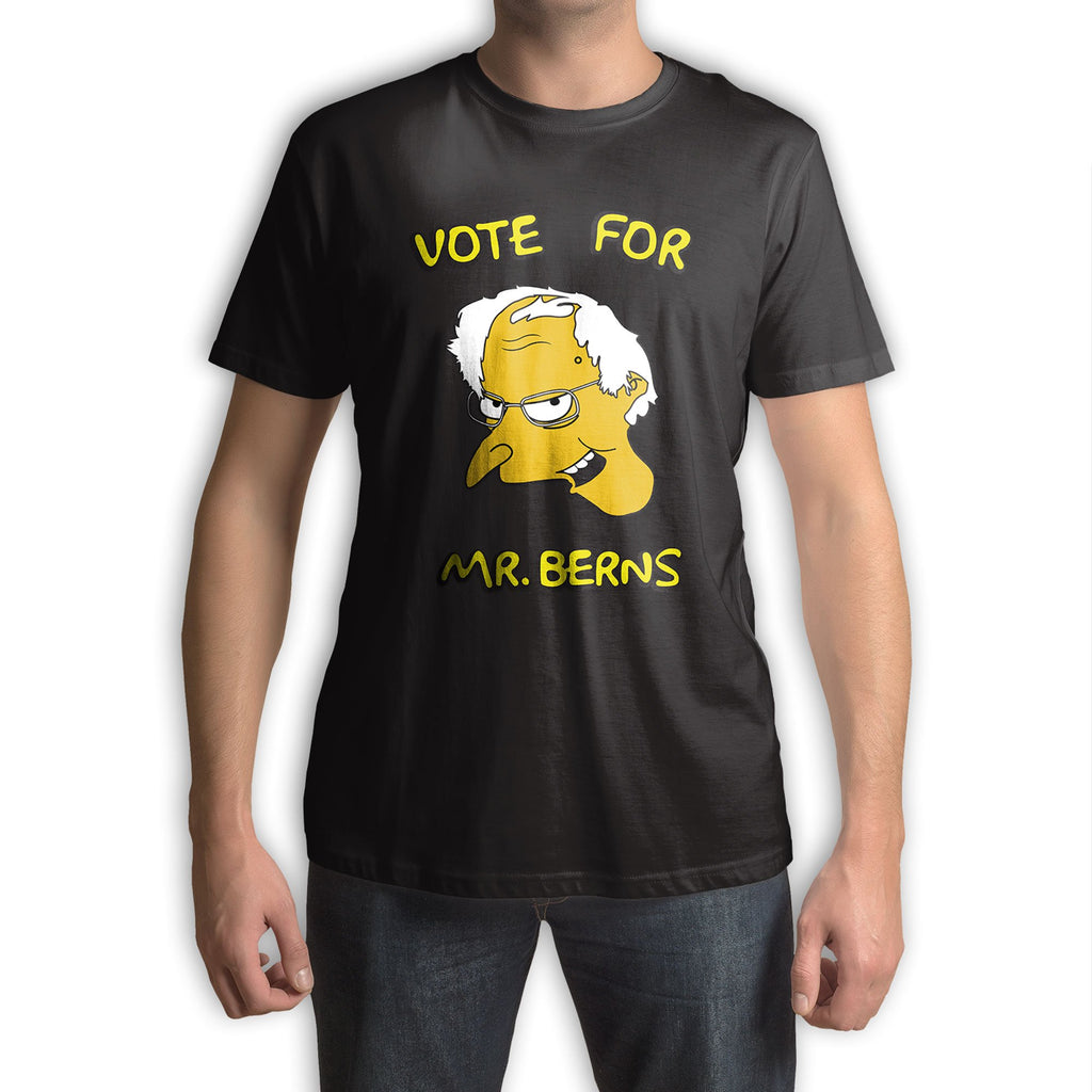 Function - Vote for Mr. Berns Bernie Sanders Cartoon Fashion T-Shirt