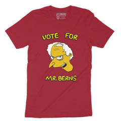 Function - Vote for Mr. Berns Bernie Sanders Cartoon Fashion T-Shirt