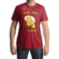 Function - Vote for Mr. Berns Bernie Sanders Cartoon Fashion T-Shirt