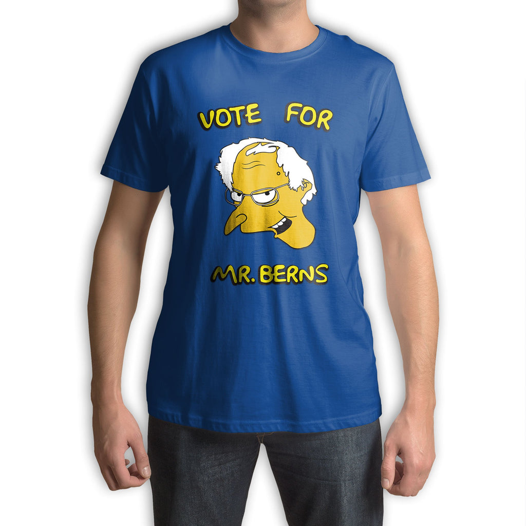 Function - Vote for Mr. Berns Bernie Sanders Cartoon Fashion T-Shirt