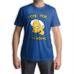 Function - Vote for Mr. Berns Bernie Sanders Cartoon Fashion T-Shirt