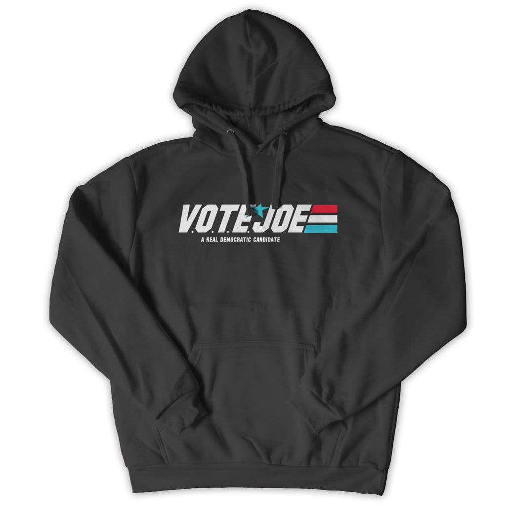 Function - Vote Joe Biden Democratic Candidate Rally Campaign Kids Classic Cartoon Logo Fashion Pullover Hoodie