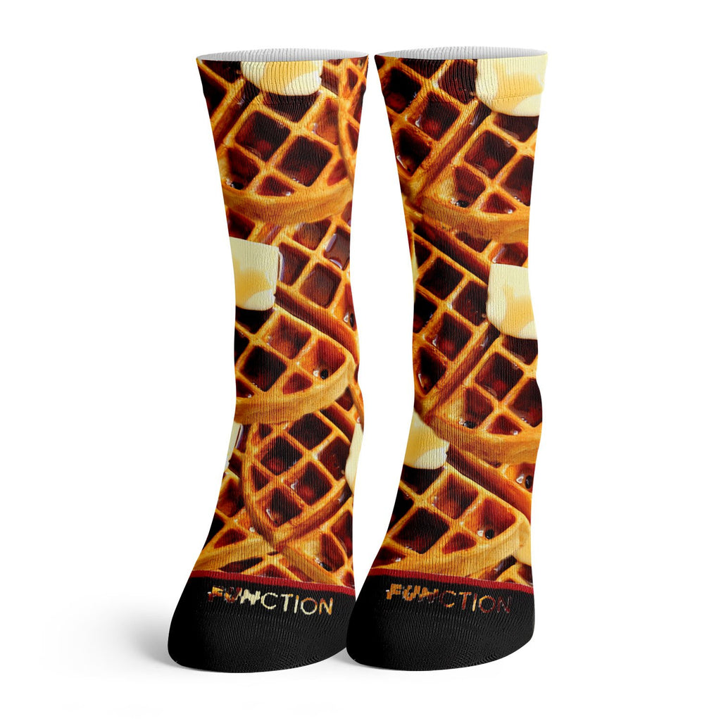Function - Waffles and Syrup Fashion Socks – Function Socks