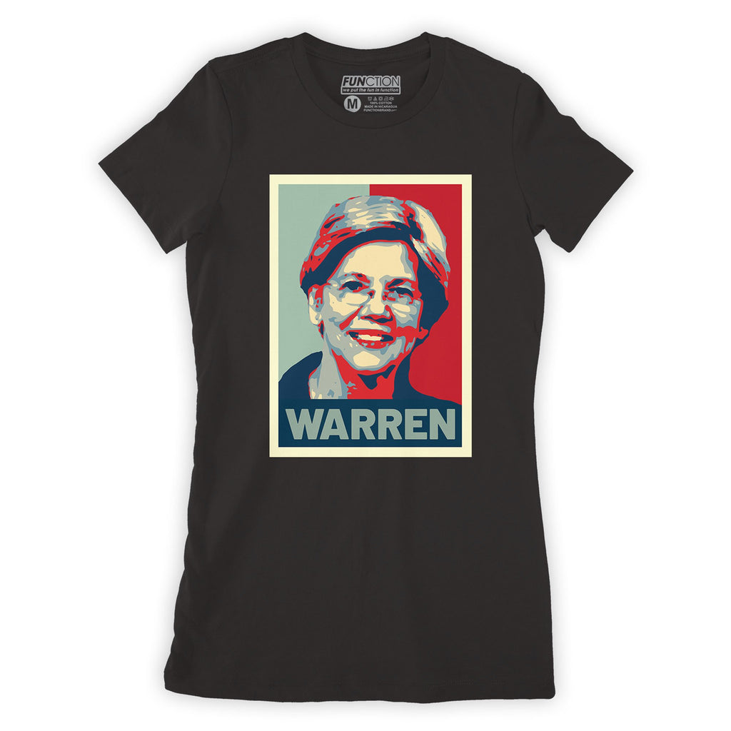 Function - Elizabeth Warren Democrat Hope Poster Women's Fashion T-Shirt Vote 2020