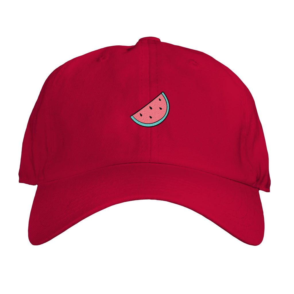 Function - Watermelon Emoji Fruit Embroidered Dad Hat