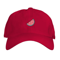 Function - Watermelon Emoji Fruit Embroidered Dad Hat